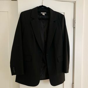 H & M black blazer
